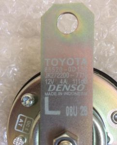 Buzina Original Toyota Etios 2017 Denso 865200D130
