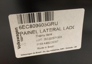 Painel Lateral Externo Lado Esq Vw Virtus 6EC809605GRU